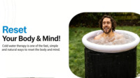Baignoire de spa gonflable de luxe sur mesure OEM, baignoire de glace, baignoire de glace pour la maison, baignoire de thérapie à domicile haut de gamme, trempage confortable