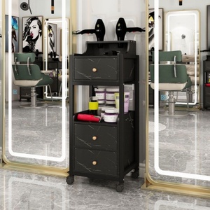 Mobile High-quality Hair Salon Styling Car Black Beauty Salon Tool Car Hair Salon <b>Trolley</b> - Product Image 3