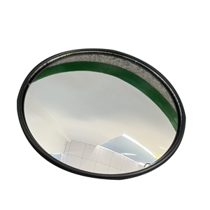 Miroir convexe rond grand angle en verre pour camions, pour chariots élévateurs conventionnels, état neuf - Product Image 1