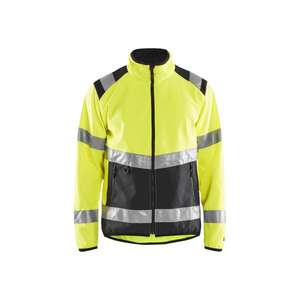 BLAKLADER - 487725163399M Veste softshell haute visibilité Jaune/Noir-EAN 7330509514207 HI-VIS WORKWEAR - Product Image 1