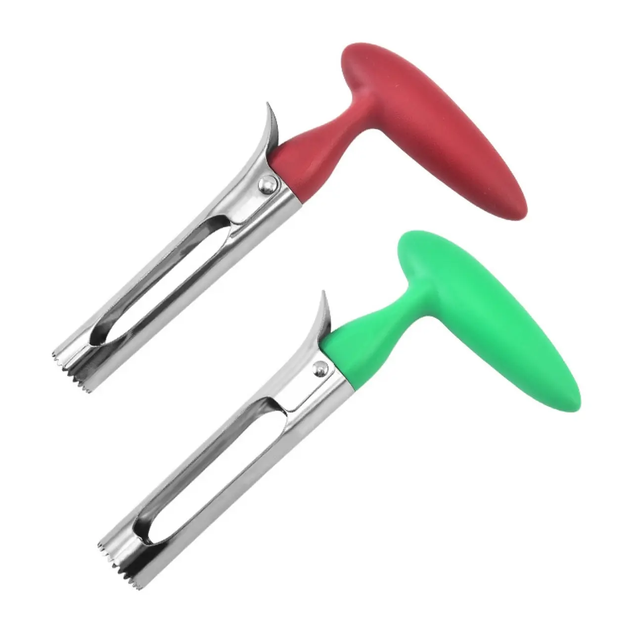 CHRT Küchen helfer Fruit Corer Slicer Tool Einfach zu bedienen Langlebiger Premium Apple Corer Entferner für Birnen, Paprika, Äpfel