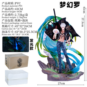 ฟิกเกอร์อนิเมะญี่ปุ่น1ชิ้น41cm16'gk ทราฟัลการ์ดาแนวกฏหมายน้ำพร้อมหุ่นแอ็กชันพีวีซีน้ำหนักเบาสำหรับเป็นของขวัญ - Product Image 3