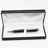 Ensemble de stylos de luxe en métal lourd, cadeau d'entreprise classique