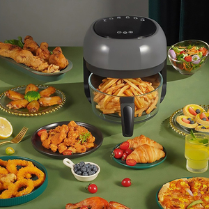 Hot Bán Thủy Tinh Điện Thông Minh Kỹ Thuật Số Dầu Miễn Phí Khỏe Mạnh Sâu Đa Chức Năng Hộ Gia Đình Nồi Chiên Không Khí 4L Ka33002 - Product Image 4