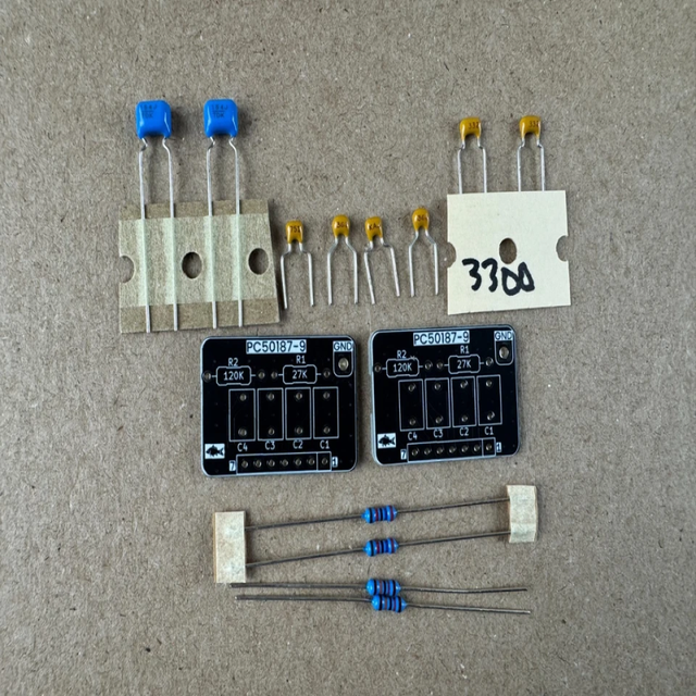 New Original Ready Stock PC50187-9 Replacement 2 PEC DIY Kits (Boards Capacitors & Resistors)