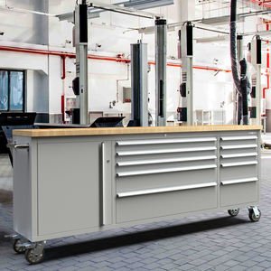 Kinbox 84 इंच बड़ा आकार क्राफ्ट उपकरण सेट के लिए कार्गो ट्राली भंडारण - Product Image 3