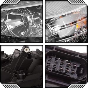 Ensemble de phares halogènes de style OE, remplacement pour <span class=keywords><strong>MERCEDES</strong></span> 08-10 <span class=keywords><strong>C300</strong></span> C350 C63 - Product Image 4