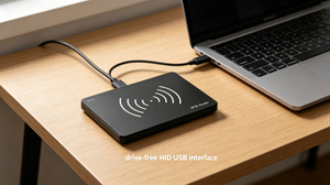 Lector de Tarjetas Inteligentes RFID de Escritorio con Interfaz USB ISO18000-6C, Multitags, para Control de Producción y Anti-falsificación - Product Image 2