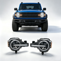 Phares LED Wind Winner avec feux de jour et clignotants pour Ford Bronco 2021 2022 2023 2024 2025