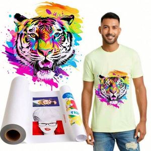 Oem Package Heat Transfer Pet Dtf Film Roll 60 30 Cm A3 A4 A5 for Custom <b>T</b>-Shirt Design - Product Image 3