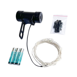 Lampes LED pour vélo avec batterie et cordon de fixation pour la décoration de la conduite nocturne - Product Image 1