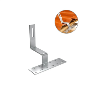 SOEASY <span class=keywords><strong>Crochet</strong></span> <span class=keywords><strong>de</strong></span> toit en <span class=keywords><strong>tuile</strong></span> solaire réglable en acier inoxydable pour montage <span class=keywords><strong>de</strong></span> panneau solaire - Product Image 2