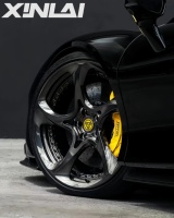 XINLAI Custom Concave High Gloss Black 5X120 5X114.3 5X112 17 18 19 20 21 22 Roues forgées pour F92 E90 F30 Mercedes w464 w213
