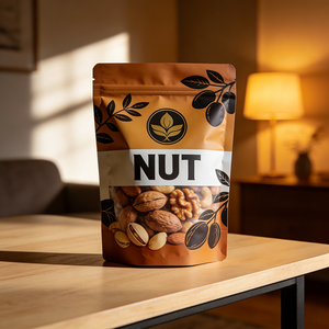 ถุงซิปล็อคพลาสติกใส่อาหารแบบตั้งได้ พิมพ์โลโก้ตามสั่ง ปั๊มร้อน UV <span class=keywords><strong>ขายส่ง</strong></span> - Product Image 5