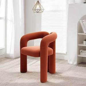 Silla de <span class=keywords><strong>Maquillaje</strong></span> Moderna de Metal Estilo Crema para el Hogar, Salón de Uñas, Dormitorio, Respaldo de Lujo Ligero, Personalizable, Sin Ensamblaje, Taburete para Mesa de <span class=keywords><strong>Maquillaje</strong></span> - Product Image 6