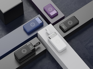 Nouveauté 2023 : Chargeurs sans fil ultra-rapides, fins et portables, type C universel, faciles à transporter, batterie externe magnétique 10000 mAh, technologie GaN 30W - Product Image 4