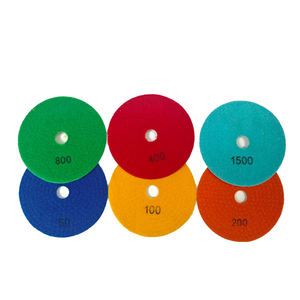 3 inç elmas parlatma pedi islak ve kuru zımpara aracı için değirmen taşı mermer granit - Product Image 3