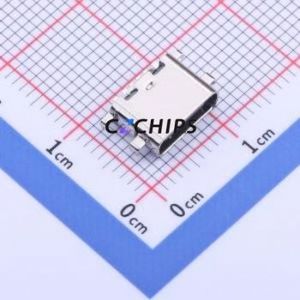 YTC-TC6-34 USB Connector SMD Connector ( Connector Type: Type-C )( Gender: Female )( Mounting Type: Sink Board ) - Product Image 1