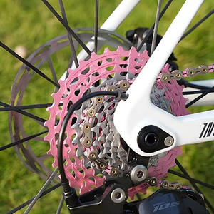 SeeMore Durable 7075 Aluminium CNC Creux 11 Vitesse Ultra-Léger Vélo <span class=keywords><strong>De</strong></span> Route <span class=keywords><strong>Cassette</strong></span> Léger Volant Intégré - Product Image 2