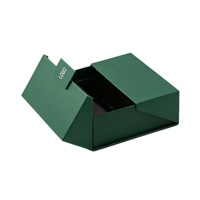 Individuelles Logo Luxuriöse Faltbare Doppeltürige Magnetische Starre Geschenkbox Recycelte Kartonbox für Weihnachten Feiertage Kosmetik Präsente
