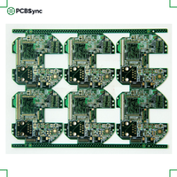 PCBSync Rogers RT/duroid 5880 0.5mm 1oz Or dur 2 couches Carte RF à perte ultra-faible