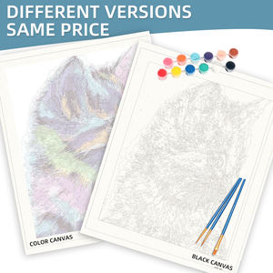 Kit de <span class=keywords><strong>peinture</strong></span> <span class=keywords><strong>par</strong></span> numéros avec cadre à des prix abordables pour adultes et enfants - Product Image 5