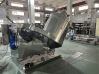 Mezclador Tridimensional Automático de Acero Inoxidable de Funcionamiento Continuo para Mezclar Harina, Maíz, Arroz y Productos Químicos