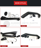 Accessoires de réglage automobile tout-terrain 4x4, snorkel d'admission d'air pour moteur de voiture ABS pour Suzuki Jimny Jb64 Jb74 2019+