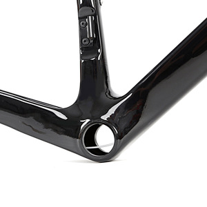 Cadre de vélo de gravier en fibre de carbone V6 léger noir et rouge pour VTT - Product Image 2