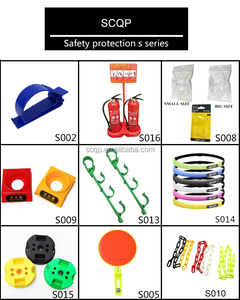 Discos Refletores de Segurança Laranja Duráveis para Sinalização de Tráfego Produtos de Segurança para Construção - Product Image 6