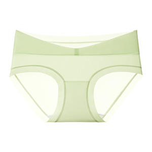 Ropa Interior de Maternidad October Crystalline para Mujer, Cintura Baja, Entrepierna Extra Larga, Antibacteriana, Tejida, Color Sólido - Product Image 5