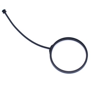 Cordon de tirage du bouchon de réservoir de carburant BMW avec poignée en caoutchouc et anneau pour l'installation automobile - Product Image 2