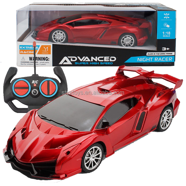 Shantou Factory Produce RC Car Toys High-Speed 4CH Vehicle 2.4G Racing Car Remote Control Toy for Kids