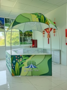 Lều toàn cầu đa năng tùy chỉnh quảng cáo tán Nhà cung cấp kiosk Lều giải pháp quảng cáo cho các sự kiện và triển lãm thương mại - Product Image 3