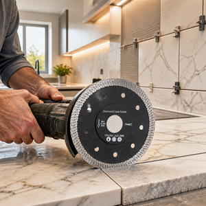 Disque de coupe diamanté à pressage à chaud Ultra Slim K Turbo 115/125 mm pour <span class=keywords><strong>carrelage</strong></span> en grès cérame, bord électroplaqué - Product Image 4
