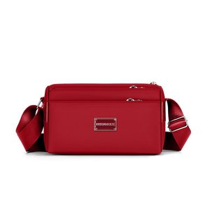 Crossbody Women's Shoulder Bag Black Waterproof Cylindrical Shape Zipper Closure Everyday Use Summer 2025 - Product Image 4