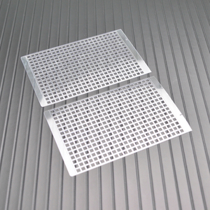 Consumibles de laboratorio autoadhesivos OEM personalizados, placa PCR, película de sellado PDMS, no permeable, transparente, se adapta a todas las placas PCR de 96 pocillos - Product Image 1