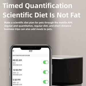 Pengumpan hewan peliharaan otomatis 6l untuk anjing dan kucing, aplikasi Wifi pintar dengan pengendali jarak jauh - Product Image 5