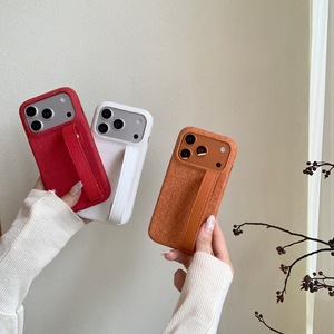 Étui de téléphone en cuir XP1157 avec dragonne, couleur unie, compatible avec Apple 17 PRO MAX, support créatif, <span class=keywords><strong>iPhone</strong></span> 16/15P, nouveau, simple, <span class=keywords><strong>14P</strong></span> - Product Image 1