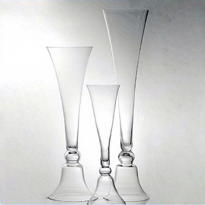 BL210714-1 Best Selling Hand Blown <strong>clear</strong> Tabletop <strong>Vase</strong> Glass Transparent Wedding Decoration CLASSIC Modern Crystal <strong>Vases</strong> - Product Image 1