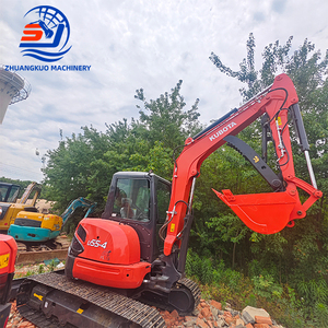 Miniexcavadora Usada Original Kubota U55-4, Excavadora de Segunda Mano Kubota U55 U55-4 - Product Image 3