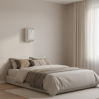 Diffuseur de parfum intelligent à piles rechargeable et écologique de 300 ml, design mural, fonction de minuterie, pour hôtel et extérieur
