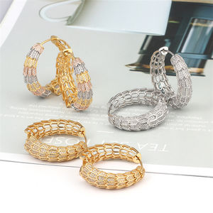 <span class=keywords><strong>Ragazzo</strong></span> ipoallergenico <span class=keywords><strong>orecchino</strong></span>, 2019 dichiarazione di grandi dimensioni in oro <span class=keywords><strong>orecchino</strong></span> del cerchio - Product Image 2