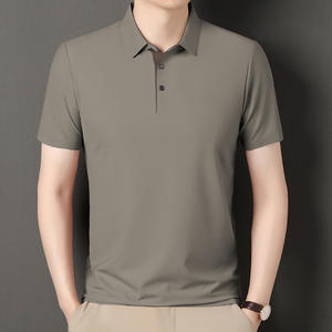 Polos de Golf de alta calidad para hombre, camisetas deportivas de secado rápido, camiseta de uniforme de trabajo con logotipo bordado personalizado - Product Image 5