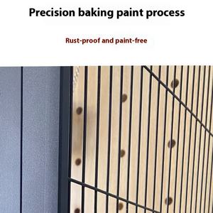 Commercio all'ingrosso in legno massello grande uccello Villa chiusura a bottone vetro trasparente gabbia di allevamento per pappagallo uccelli Pet case mobili - Product Image 3