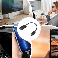 Adaptor Kabel OTG Tipe-C USB ke Adaptor Tipe C Konektor Konverter Headphone Adaptor Audio Konverter Kabel Data OTG Portabel
