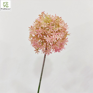 كرات زهور الأليوم الاصطناعية الكبيرة العملاقة باللون الأرجواني لتزيين طاولات حفلات الزفاف وتنسيقات الزهور المركزية لخريف 2024 - Product Image 5