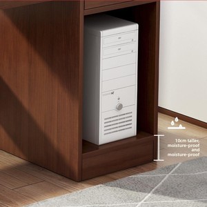 Tùy chỉnh hiện đại điều hành 1.4m Bàn gỗ thông minh đơn giản mô-đun nhỏ nhà đồ nội thất văn phòng bàn làm việc đặt ghế cung cấp - Product Image 2