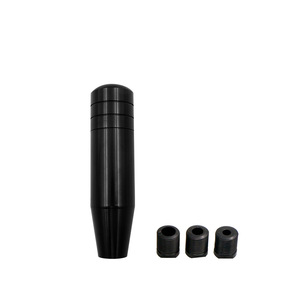 Car Gear <b>Knob</b> 13cm Black Aluminum Alloy Universal Ergonomic <b>Shift</b> Handle - Product Image 1