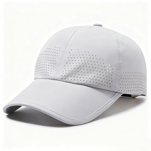 Casquettes de baseball respirantes à séchage rapide pour le printemps et l'été, avec dessus en maille douce, motif léopard ou à pois, pour hommes et femmes - Product Image 1